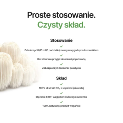 Ekstrakt co2 z soplówki jeżowatej